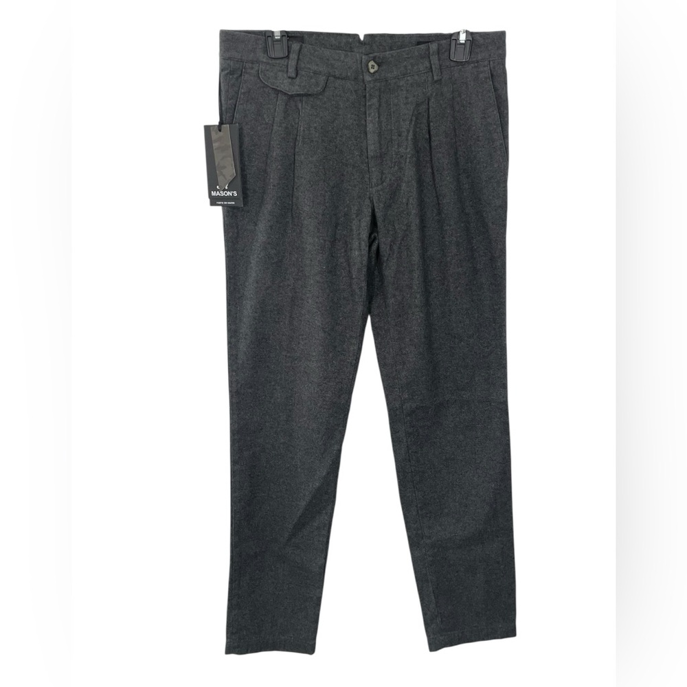 Elegant Charcoal Dress Pants for Men